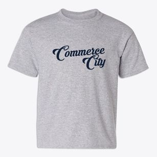 Commerce City Colorado Vintage Team Youth T-shirt