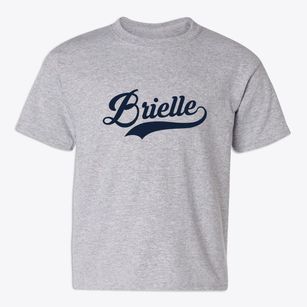 Brielle New Jersey Vintage Team Youth T-shirt