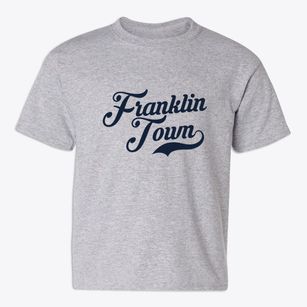 Franklin Town Massachusetts Vintage Team Youth T-shirt