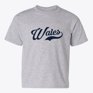 Wales Massachusetts Vintage Team Youth T-shirt