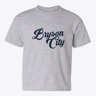 Bryson City North Carolina Vintage Team Youth T-shirt