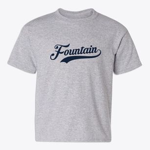 Fountain North Carolina Vintage Team Youth T-shirt