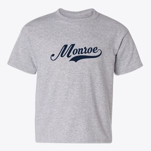 Monroe Massachusetts Vintage Team Youth T-shirt
