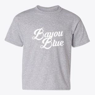 Bayou Blue Louisiana Vintage Team Youth T-shirt