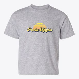 Peoria Heights Illinois Sublime Sunset Youth T-shirt