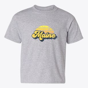 Maine New York Sublime Sunset Youth T-shirt