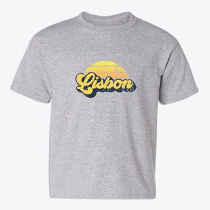 Lisbon New York Sublime Sunset Youth T-shirt