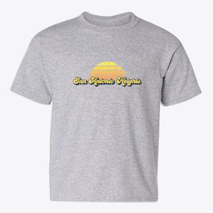 San Antonio Heights California Sublime Sunset Youth T-shirt
