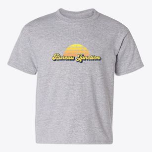 Bureau Junction Illinois Sublime Sunset Youth T-shirt