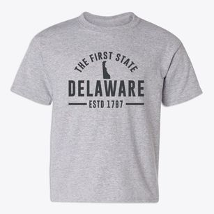  Delaware Motto Youth T-shirt