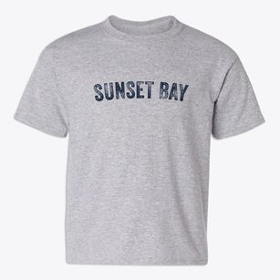 Sunset Bay New York Timeless Retro Youth T-shirt