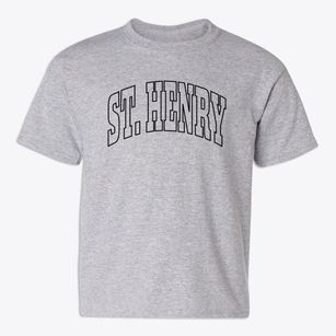 St. Henry Ohio Trendy Block Youth T-shirt