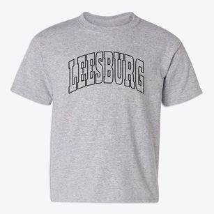 Leesburg Ohio Trendy Block Youth T-shirt