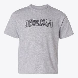 Jupiter Island Florida Trendy Block Youth T-shirt