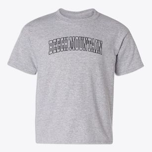 Beech Mountain North Carolina Trendy Block Youth T-shirt