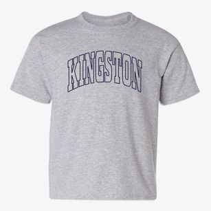 Kingston Rhode Island Trendy Block Youth T-shirt