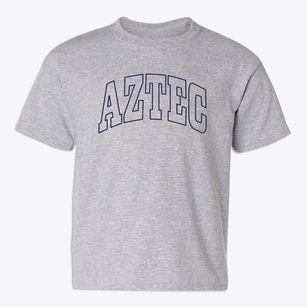 Aztec New Mexico Trendy Block Youth T-shirt
