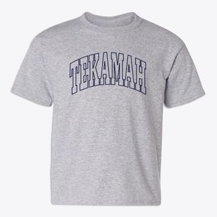 Tekamah Nebraska Trendy Block Youth T-shirt