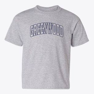 Greenwood Delaware Trendy Block Youth T-shirt