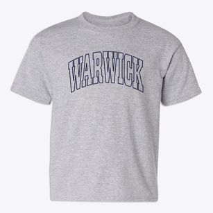 Warwick Massachusetts Trendy Block Youth T-shirt
