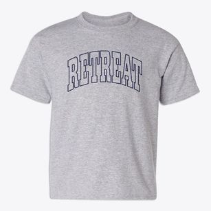 Retreat Texas Trendy Block Youth T-shirt