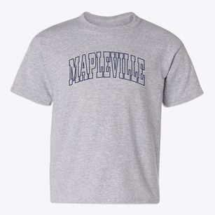 Mapleville Maryland Trendy Block Youth T-shirt