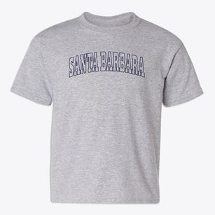 Santa Barbara California Trendy Block Youth T-shirt