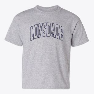 Lonsdale Arkansas Trendy Block Youth T-shirt