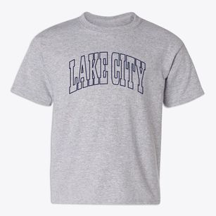 Lake City California Trendy Block Youth T-shirt