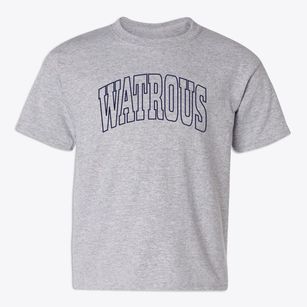 Watrous New Mexico Trendy Block Youth T-shirt