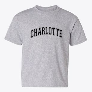 Charlotte New York Varsity Youth T-shirt