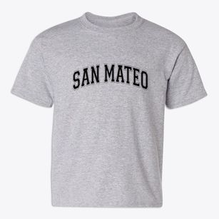 San Mateo California Varsity Youth T-shirt
