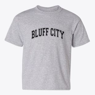 Bluff City Kansas Varsity Youth T-shirt