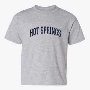 Hot Springs North Carolina Varsity Youth T-shirt