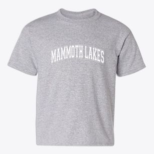 Mammoth Lakes California Varsity Youth T-shirt