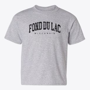 Fond Du Lac Wisconsin Urban Vibe Youth T-shirt