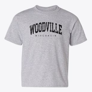 Woodville Wisconsin Urban Vibe Youth T-shirt