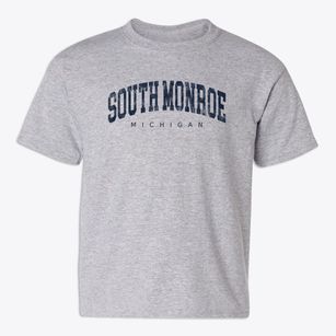 South Monroe Michigan Urban Vibe Youth T-shirt