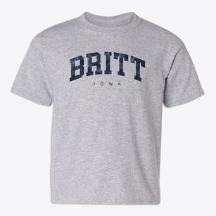 Britt Iowa Urban Vibe Youth T-shirt