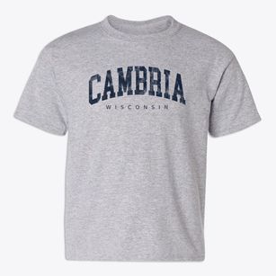 Cambria Wisconsin Urban Vibe Youth T-shirt