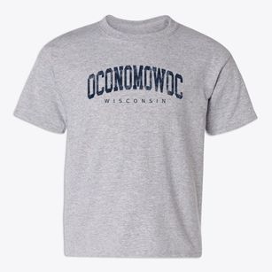 Oconomowoc Wisconsin Urban Vibe Youth T-shirt
