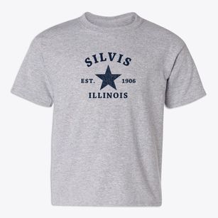 Silvis Illinois Star Youth T-shirt