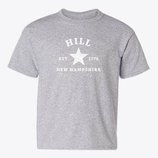 Hill New Hampshire Star Youth T-shirt
