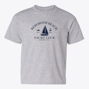 Rehoboth Beach Delaware Yacht Club Youth T-shirt