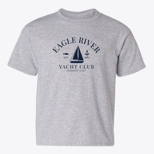 Eagle River Wisconsin Yacht Club Youth T-shirt