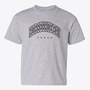 Horseshoe Bay Texas Inline Youth T-shirt