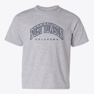 Fort Towson Oklahoma Inline Youth T-shirt