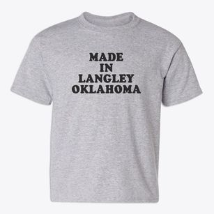 Langley Oklahoma Classic 70s Youth T-shirt