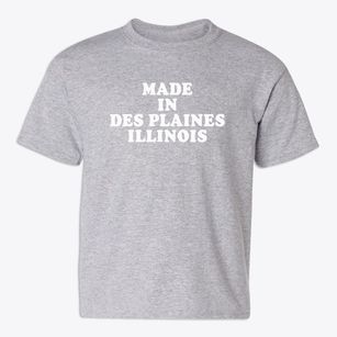 Des Plaines Illinois Classic 70s Youth T-shirt