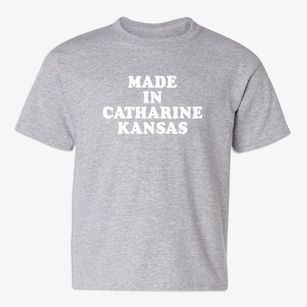 Catharine Kansas Classic 70s Youth T-shirt